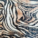 Lycra Fantasia Laminata Animal Tigre