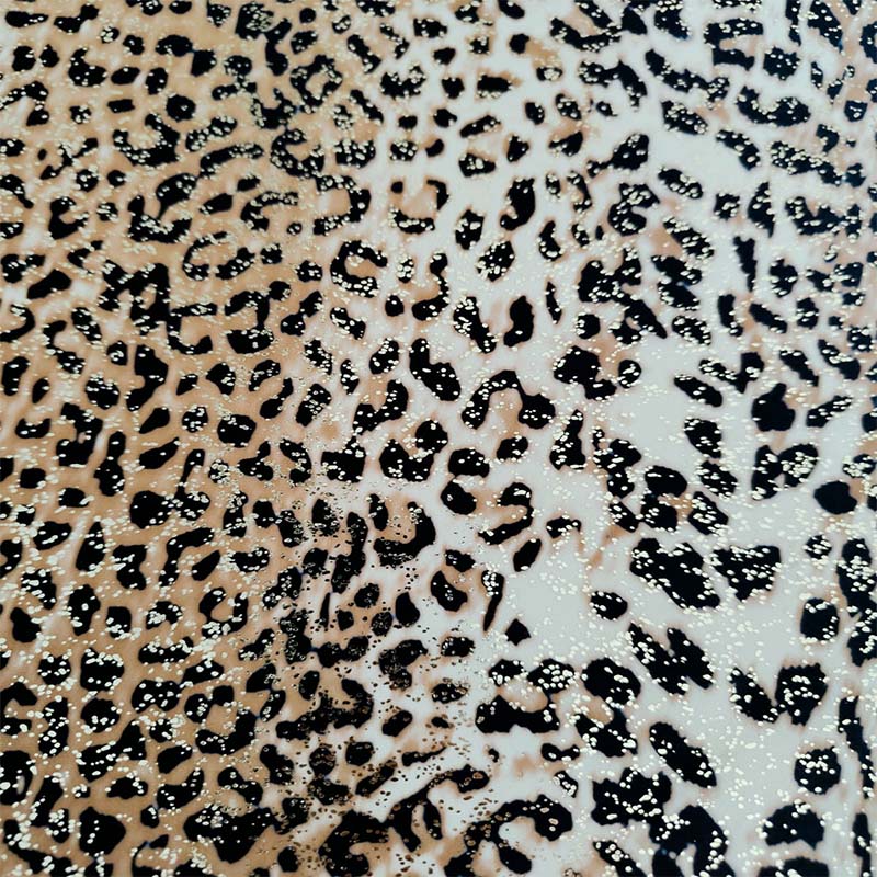 lycra fantasia laminata animal marrone bige Leopardo 1 Lycra Fantasia Laminata Animal Leopardo - immagine 1