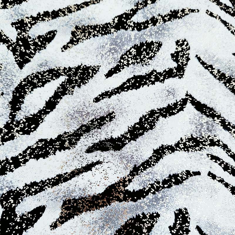 lycra fantasia zebra laminata Lycra Fantasia Laminata Animal Zebra - immagine 1